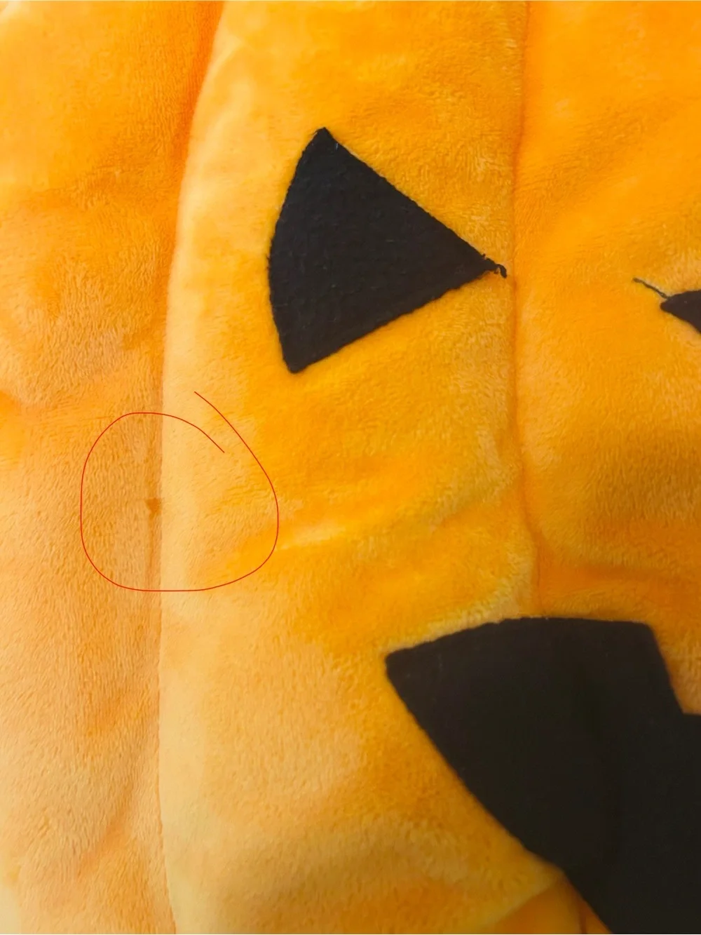 Hallow's Eve Toddler 4T Plush Fleece Pumpkin Costume Tunic & Beanie Hat